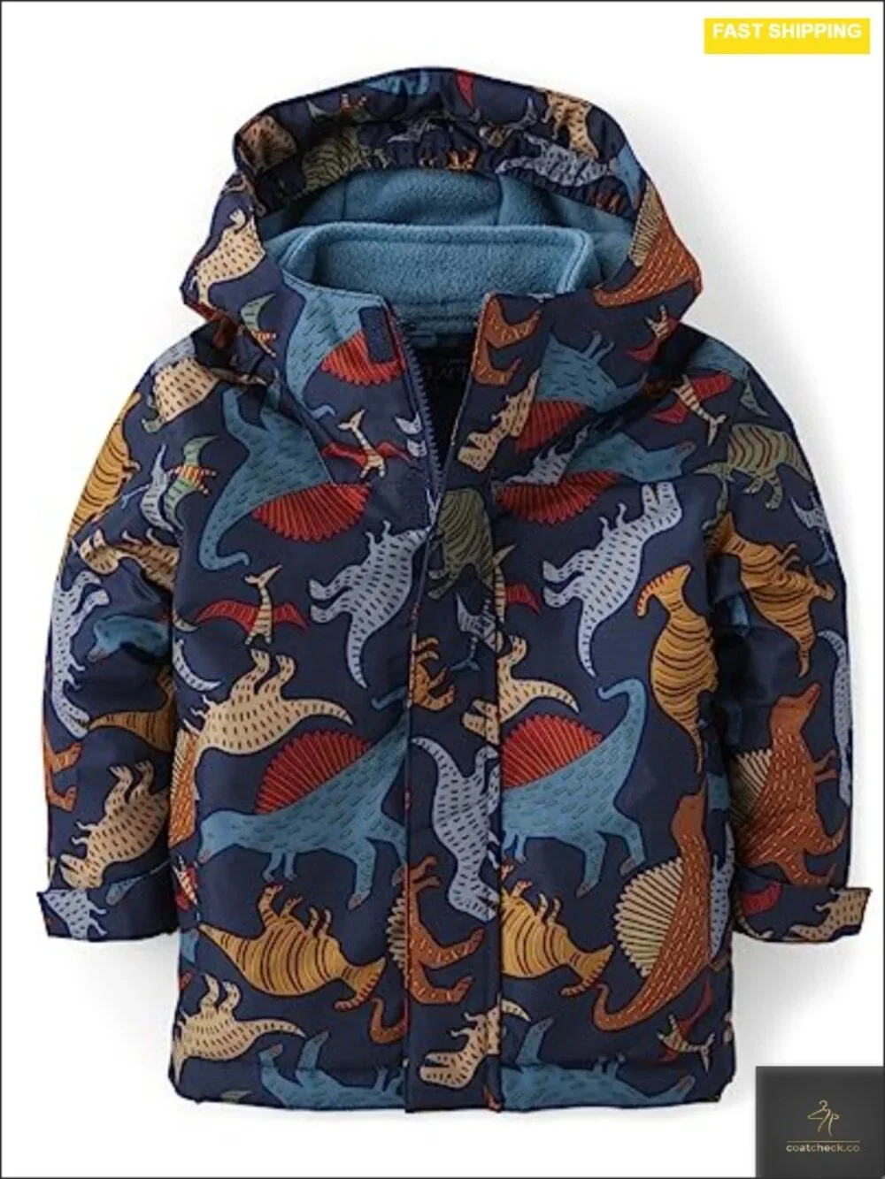 3 in 1 Toddler Winter Jacket Wind Resistant Fleece Liner